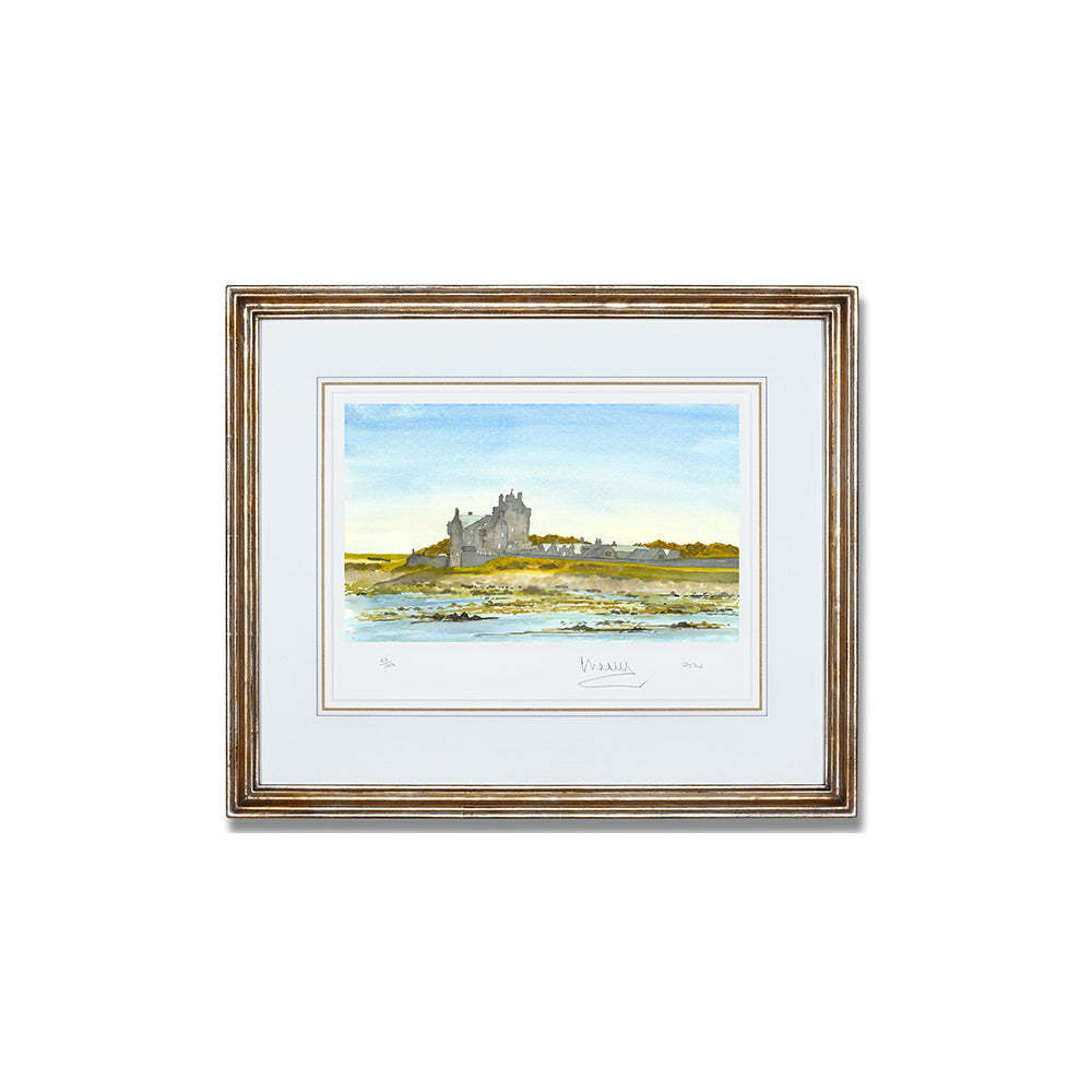 'Ackergill Tower' limited Edition Framed Lithograph
