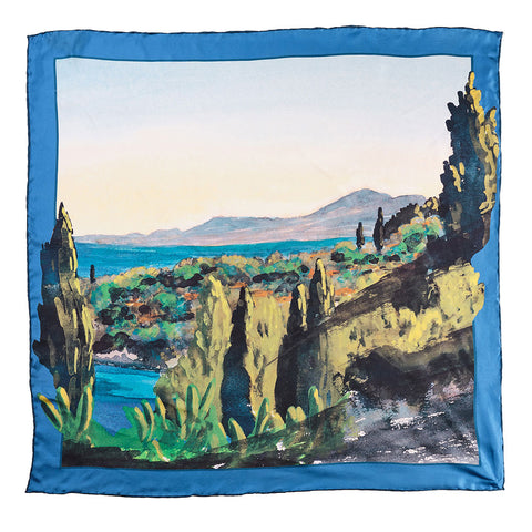 Exclusive Highgrove 'Corfu' Silk Scarf