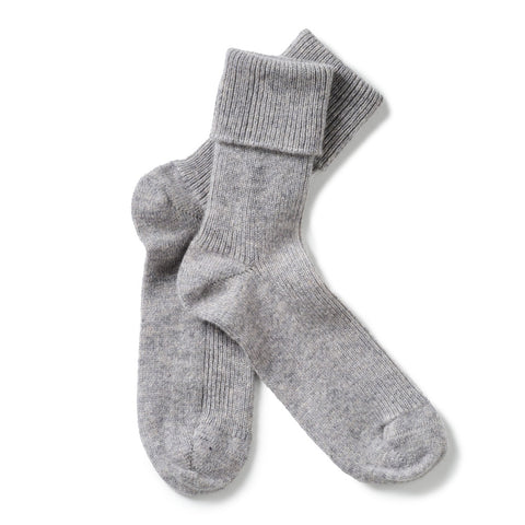 Women's Classic Cashmere Bed Socks (One Size / Various Colours)