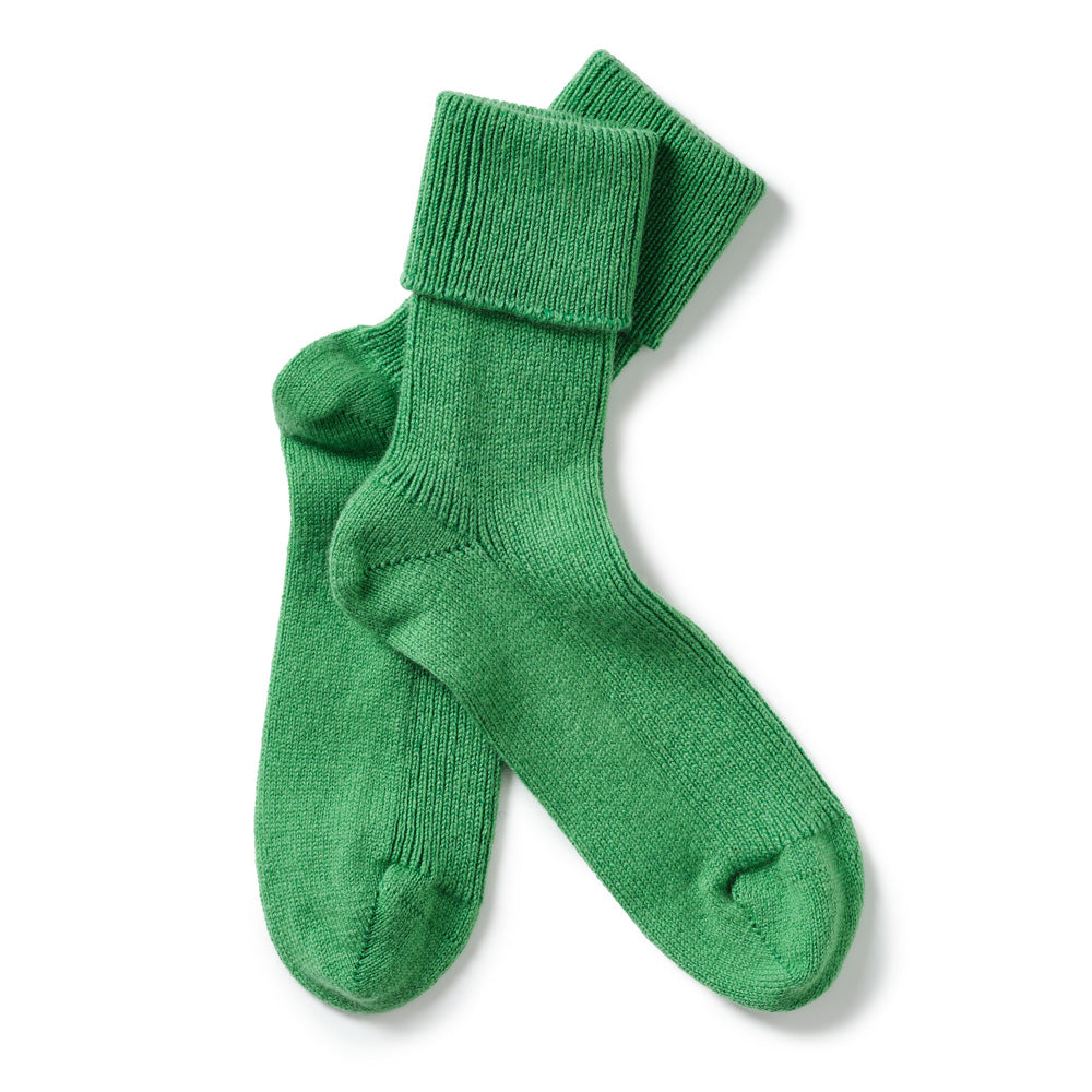 Women's Classic Cashmere Bed Socks (One Size / Various Colours)