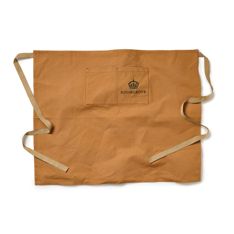 Highgrove Crown Half Apron - Khaki
