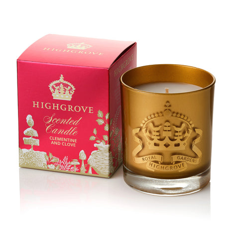 Highgrove Christmas Candle - Clementine and Clove