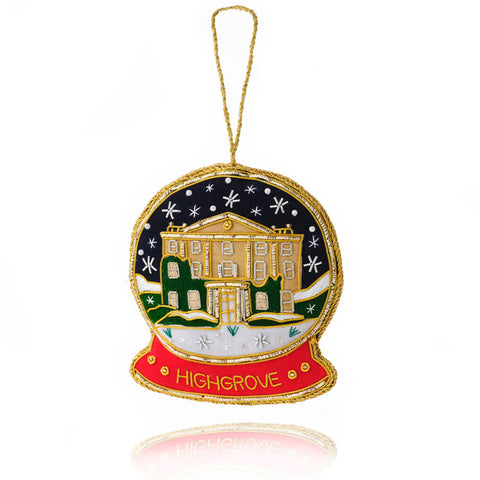 Christmas Tree Decoration – Highgrove House Snow Globe