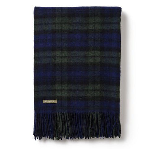 Lambswool Throw - Black Watch
