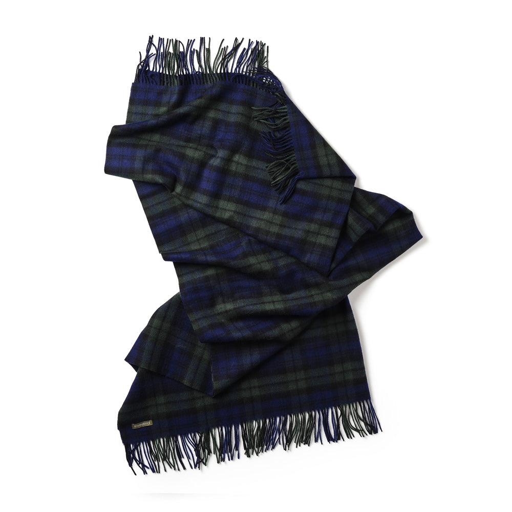 Lambswool Throw - Black Watch