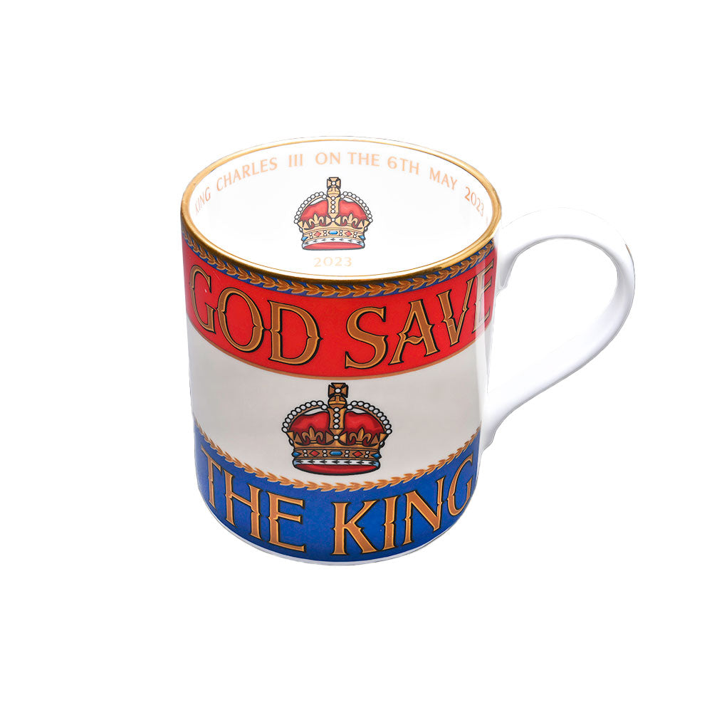 “God Save the King” Fine Bone China Mug