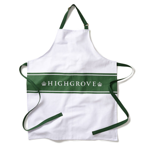 Highgrove Green Stripe Apron