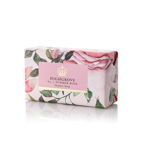 Fragranced Organic Summer Rose Soap