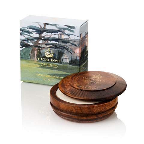 Highgrove Luxury Shaving Soap in Wooden Bowl