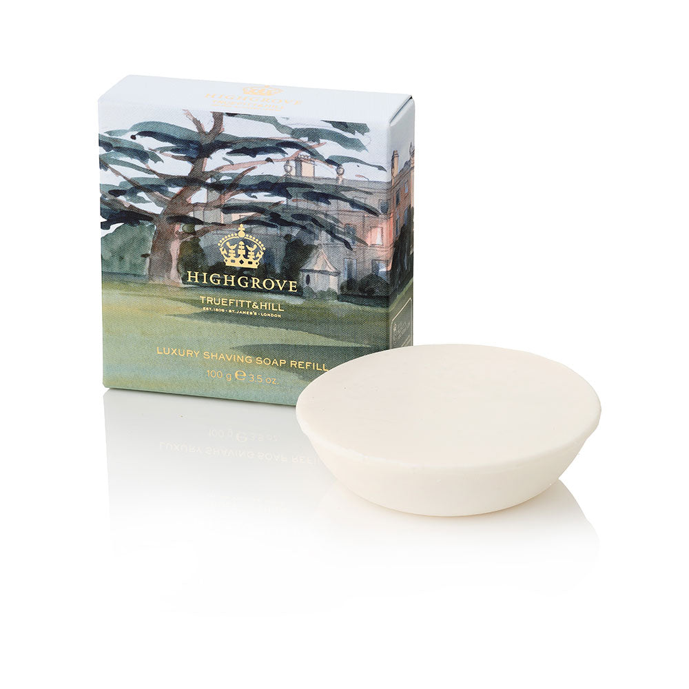 Highgrove Luxury Shaving Soap Refill For Wooden Bowl Highgrove Shop