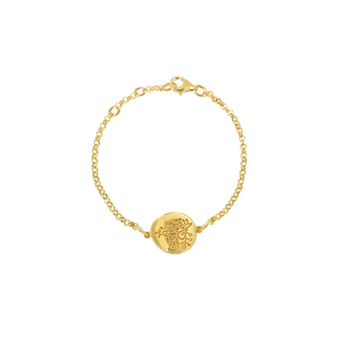 Gold Rue Bracelet