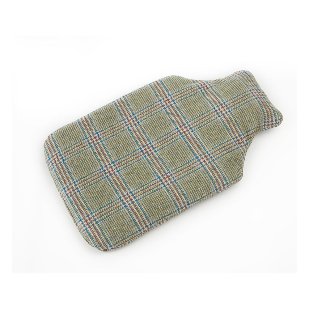 Prince of Wales Check Hot Water Bottle