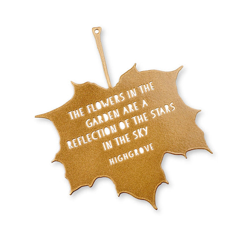 'Stars in the Sky' Decorative Leaf