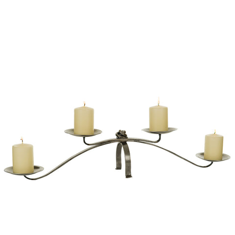 Hand-Forged Table Candle Holder