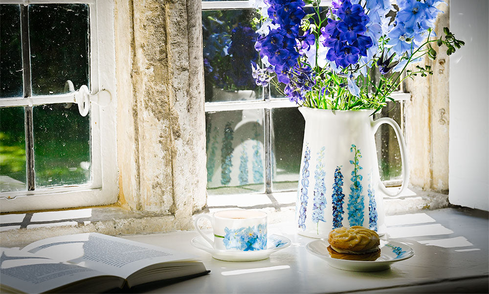 Highgrove Delphinium Ceramics