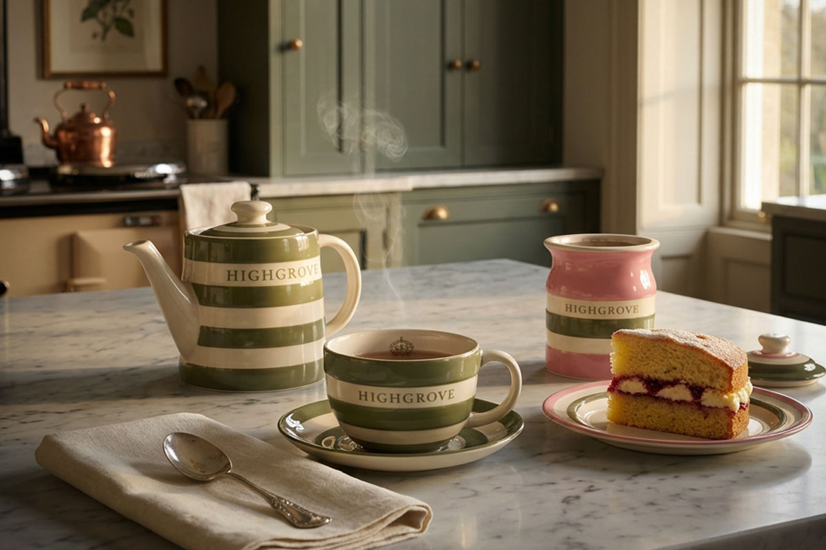Highgrove x Cornishware Collection