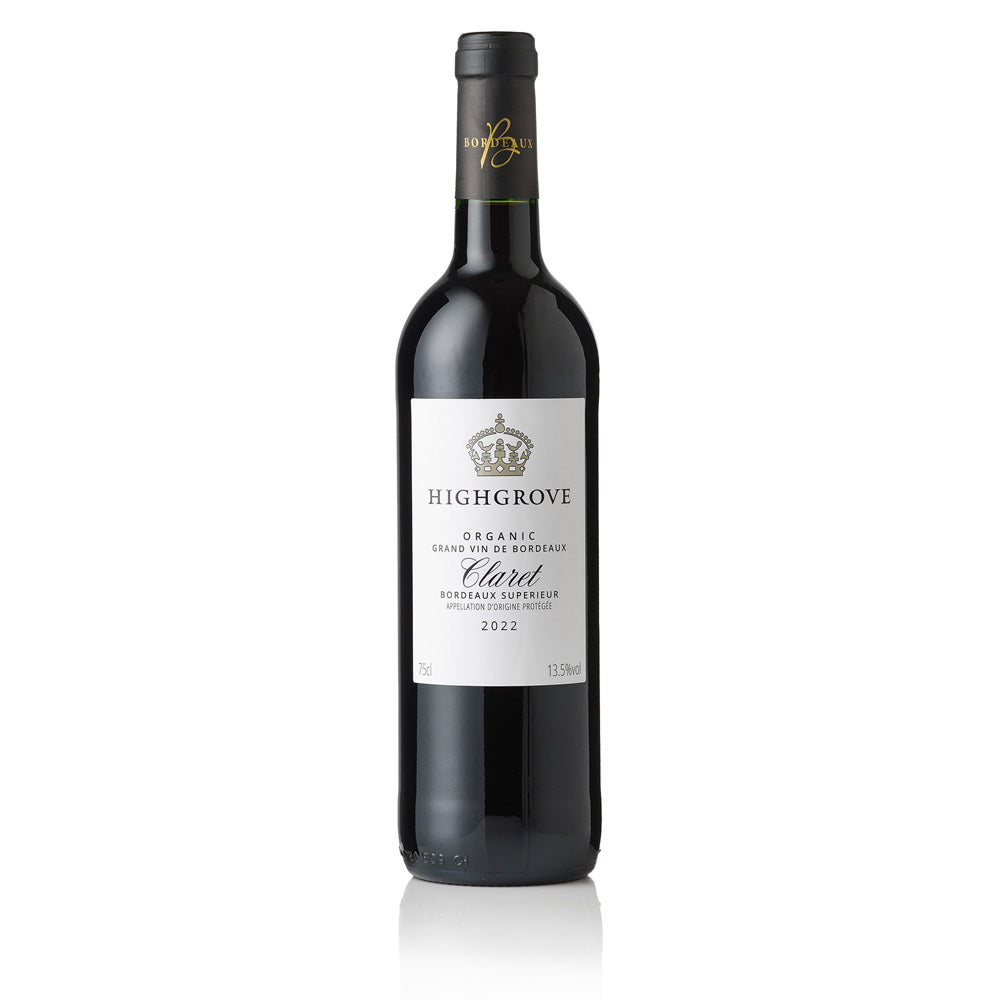 Highgrove Claret Wine Bottle