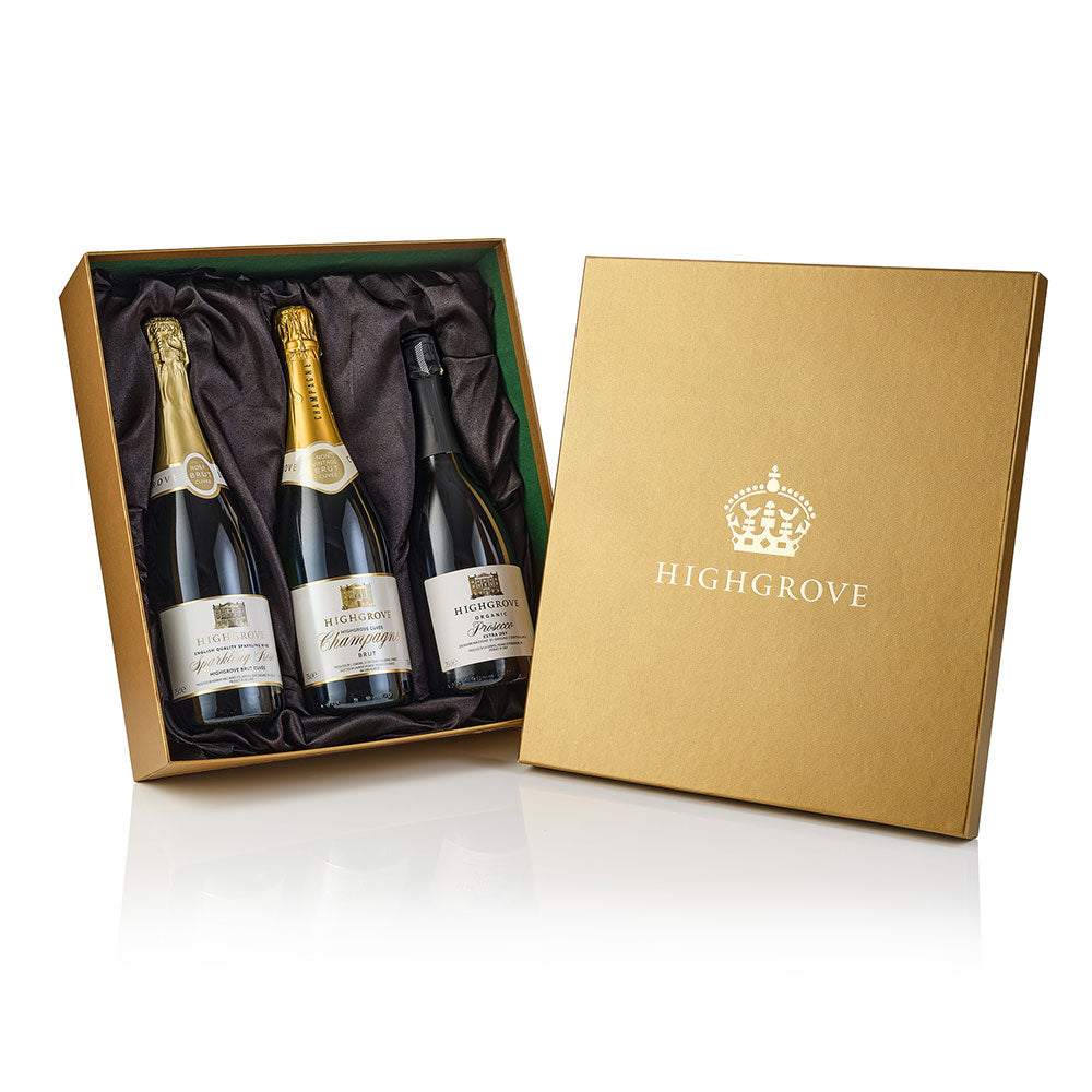 Highgrove Sparkling Wine Lovers Trio Gift Set Highgrove Shop & Gardens