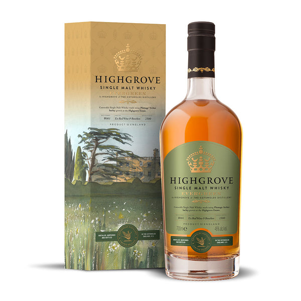Cotswolds Highgrove Evergreen Single Malt Whisky