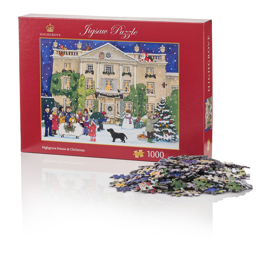 'Highgrove House at Christmas' Jigsaw Puzzle