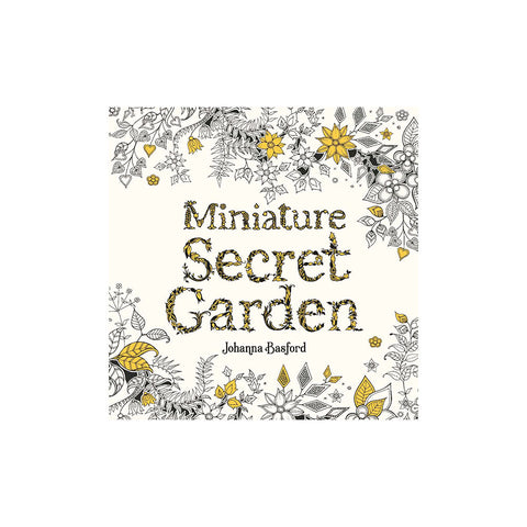 Miniature Secret Garden Colouring Book