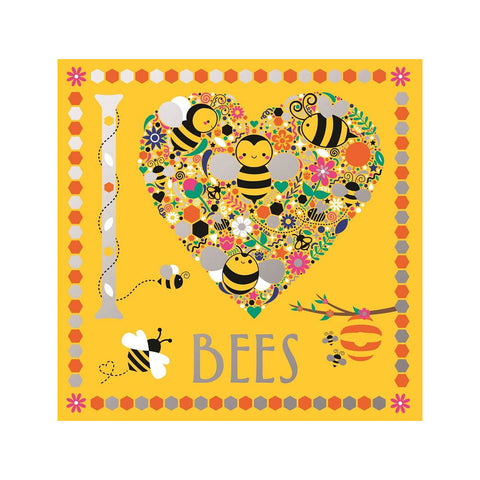 I Heart Bees Colouring Book