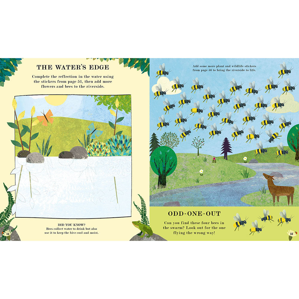 Bee: Nature’s Tiny Miracle Activity Book