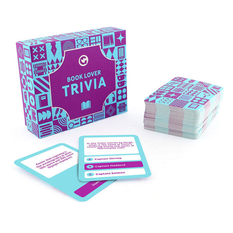 Book Lover Trivia Card Game