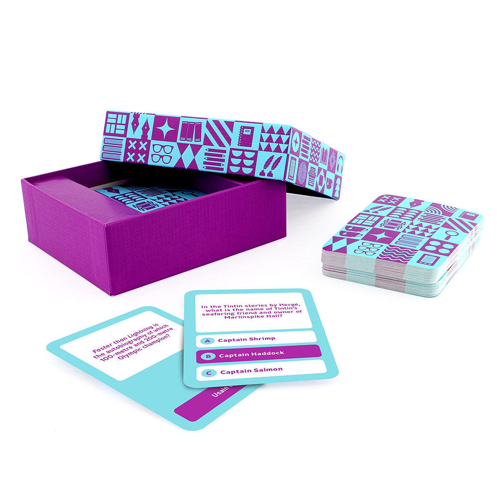 Book Lover Trivia Card Game