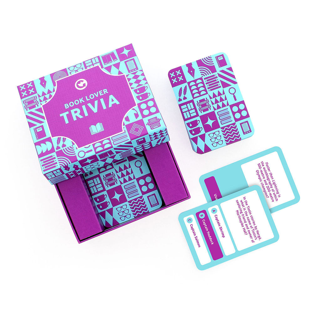 Book Lover Trivia Card Game