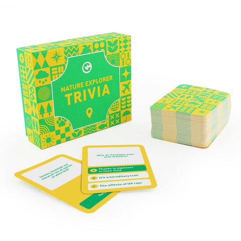 Nature Explorer Trivia Card Game