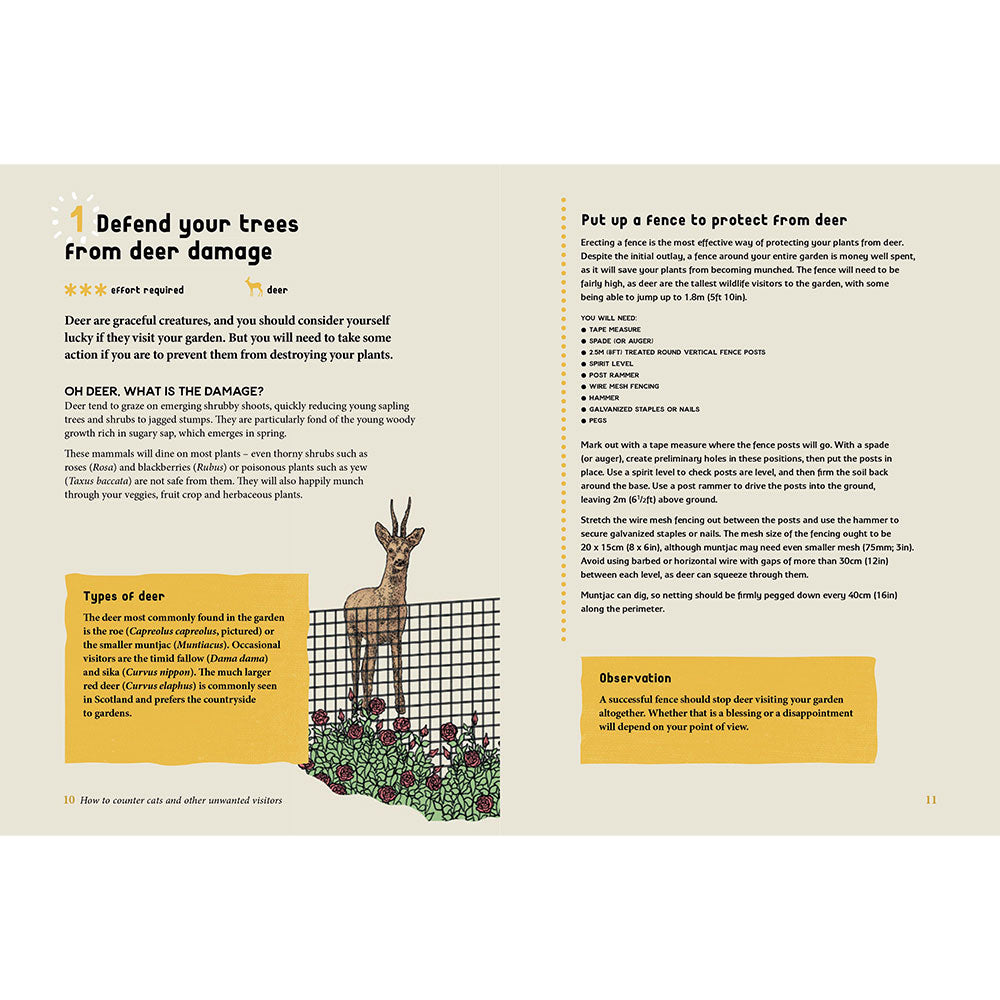 RHS 50 Ways to Outsmart a Squirrel and Other Garden Pests