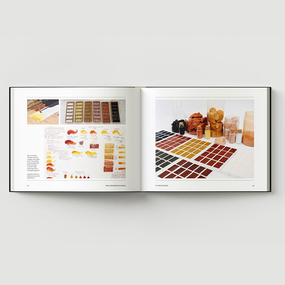 The Colours of Alula: Pigments of the Desert