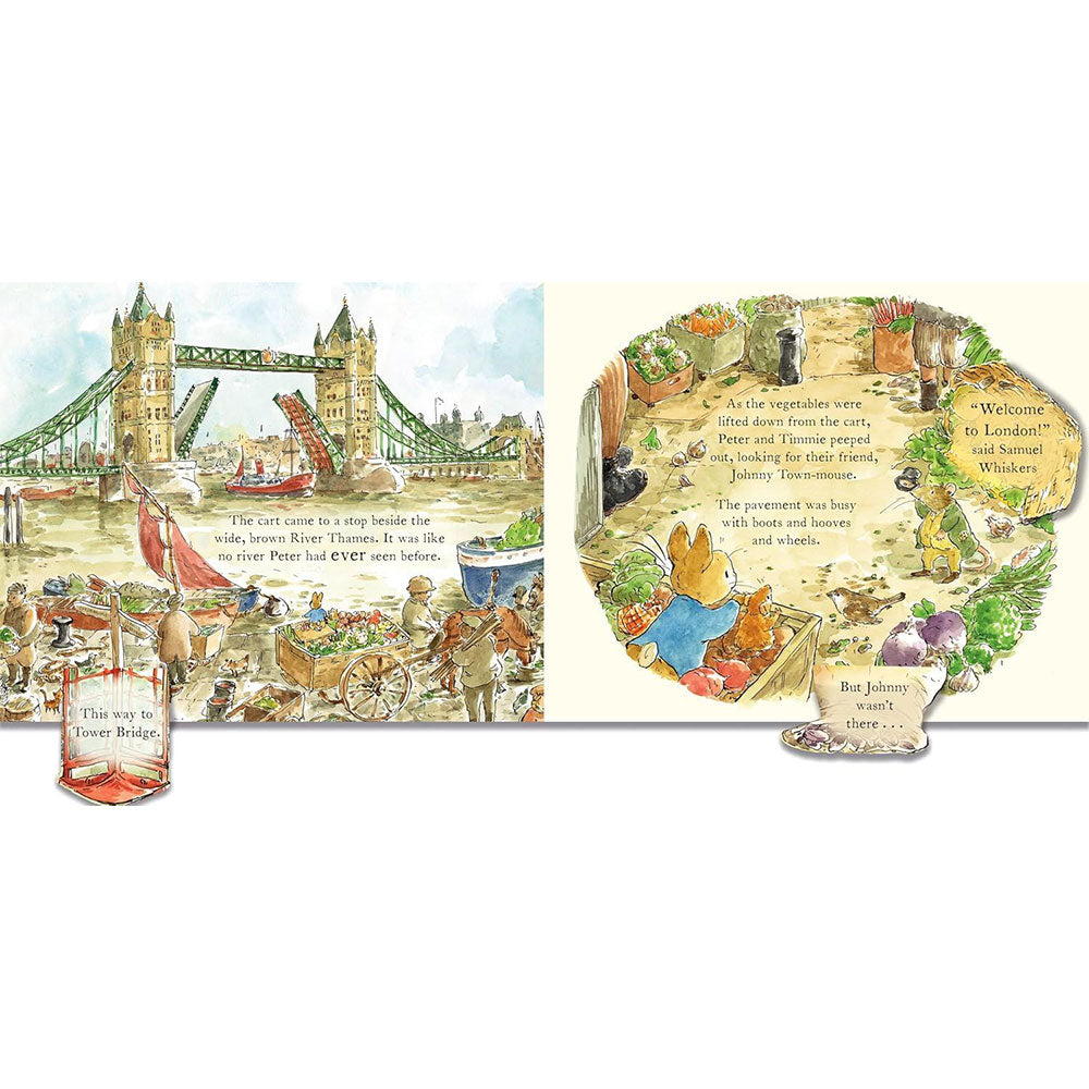 Peter Rabbit Goes to London (Lift-the-Flap Book)
