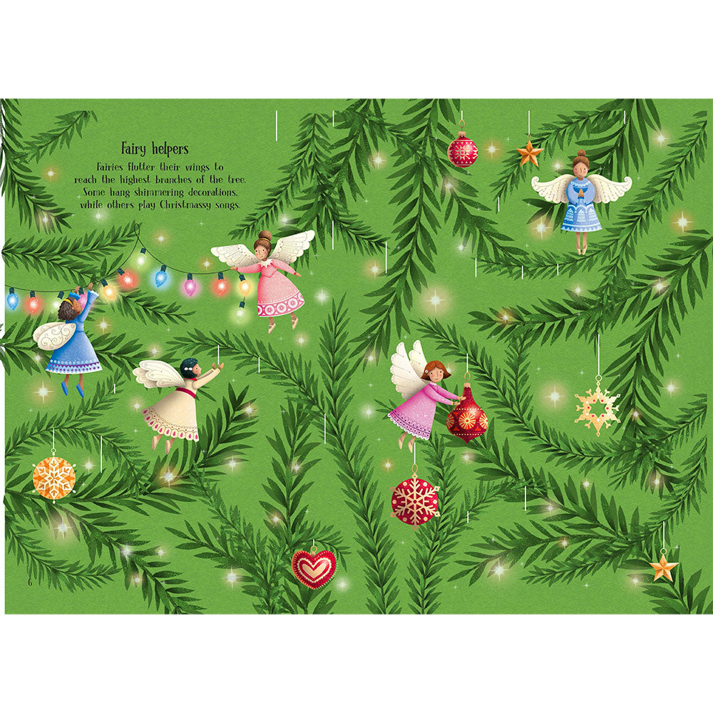 Little Sparkly Christmas Sticker Book
