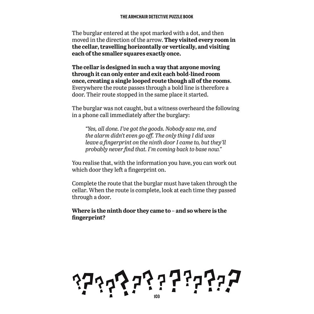 The Armchair Detective Puzzle Book