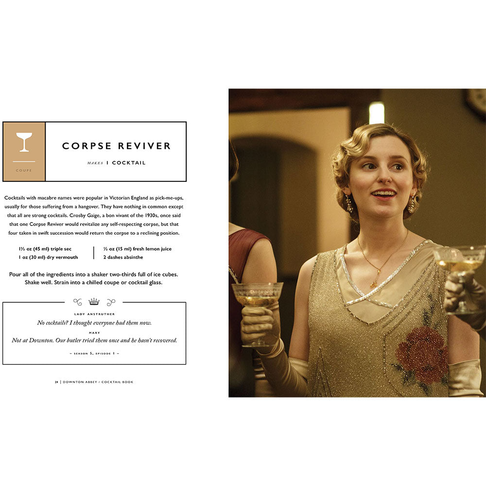 Downton Abbey Cocktail Book