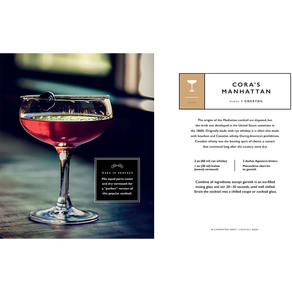 Downton Abbey Cocktail Book