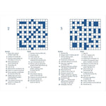 Two crossword puzzles on a white background