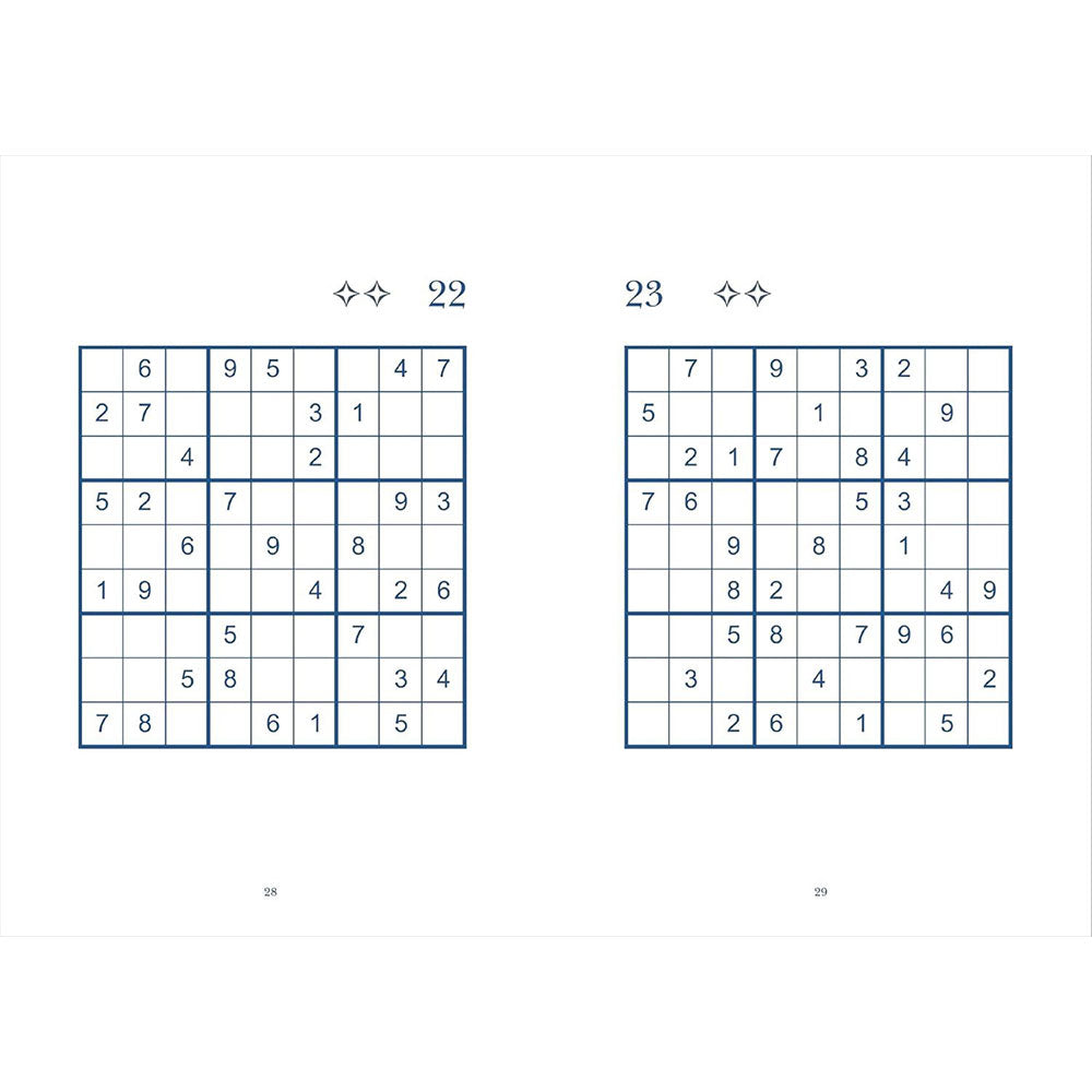 Two Sudoku grids with numbers filled in on a white background
