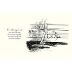 Illustration of two bunnies in a wooden cabin with text about time management.