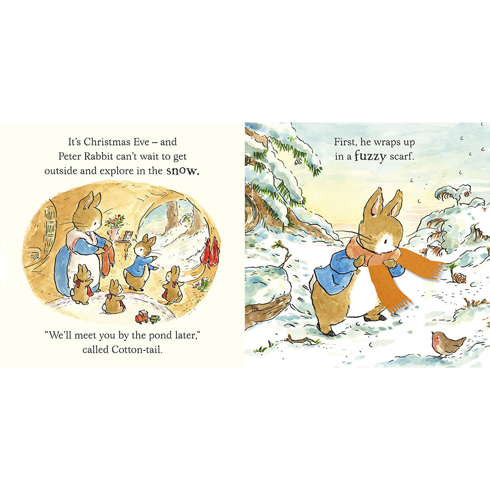 Peter Rabbit: Pater's Snowy Christmas (Touch and Feel Book)