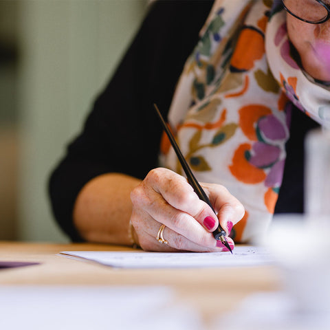 Brush Calligraphy Workshop at the Garrison Chapel (half-day)