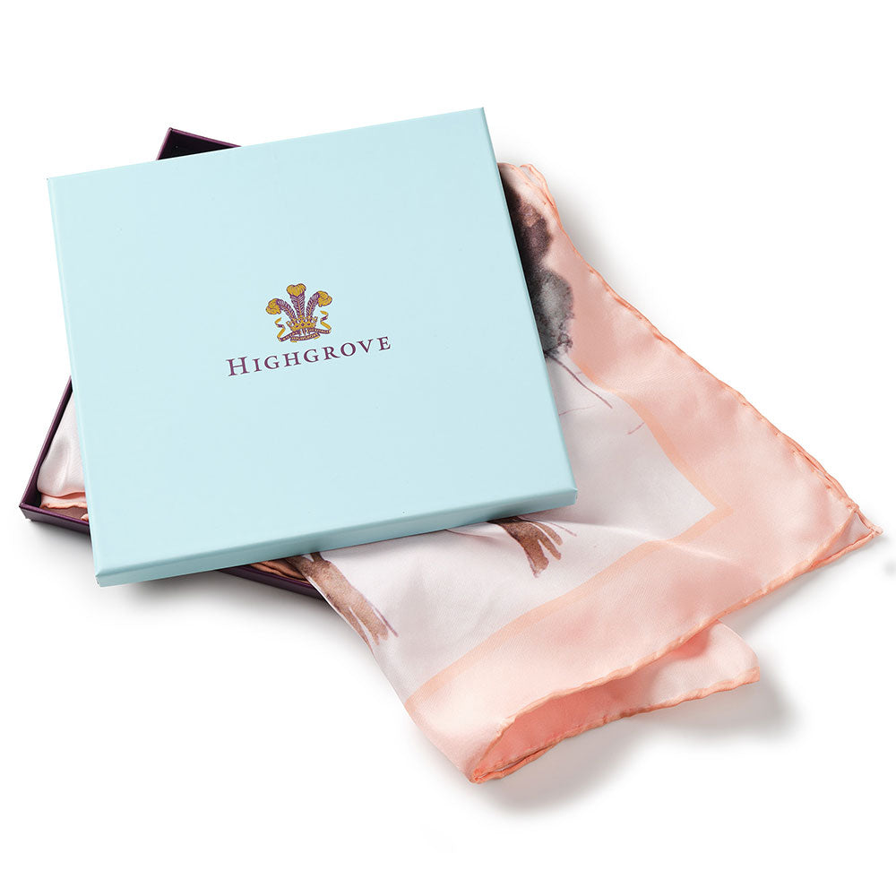 Exclusive Highgrove ‘Windsor Castle North Aspect’ Silk Scarf
