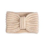 Women's Cashmere Ear Warmers Ivory White