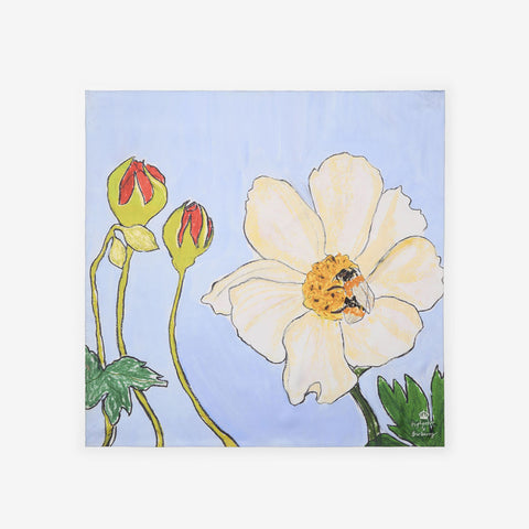 Highgrove X Burberry  Honeybee Silk Scarf
