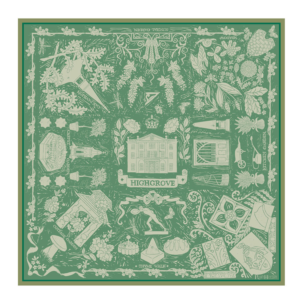 Highgrove Harmony Scarf Designed By Rory Hutton