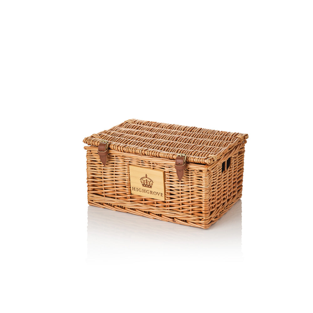 14-Inch Highgrove Crown Hamper Basket