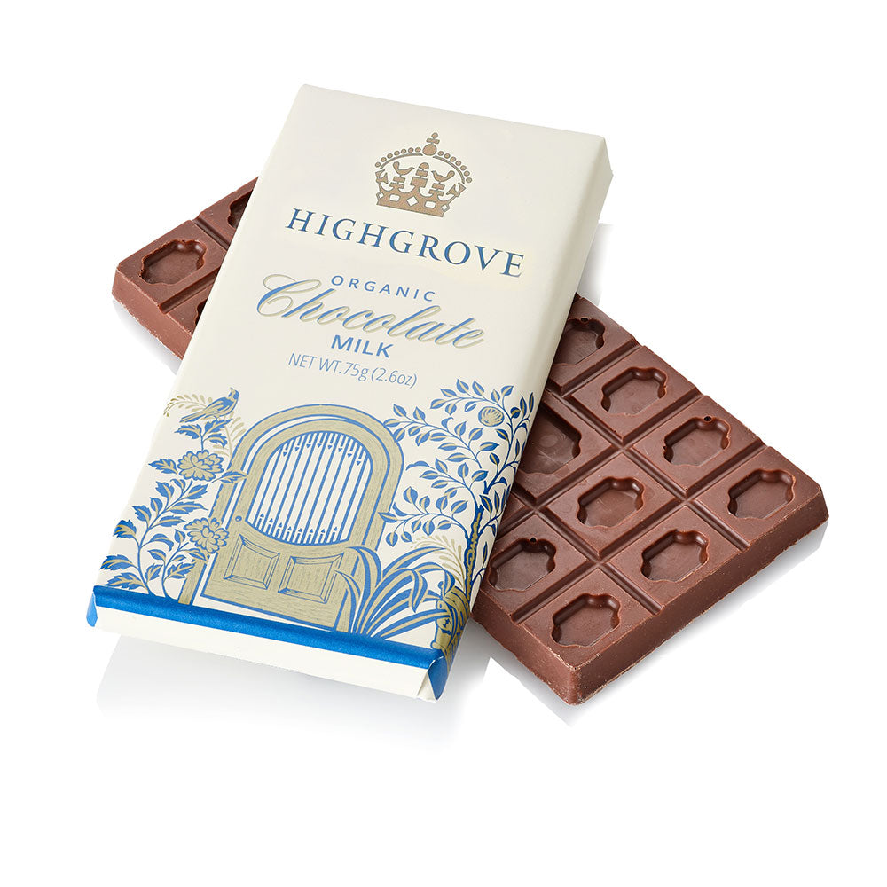 Highgrove Organic Milk Chocolate Bar