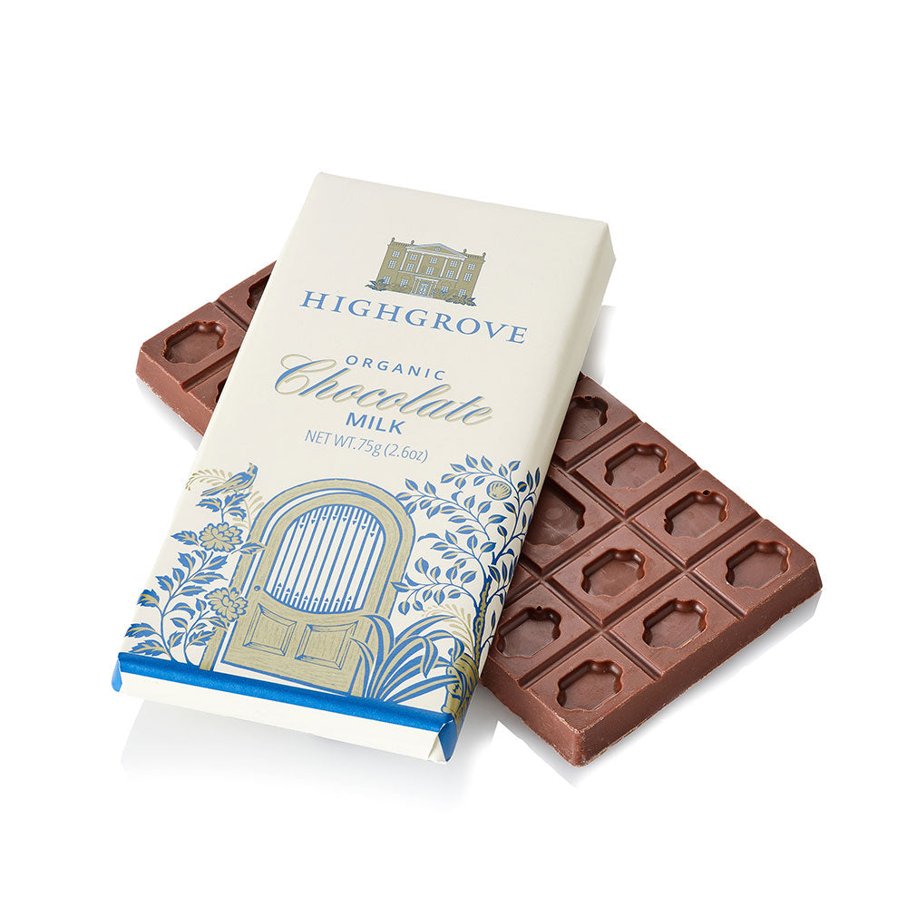 Highgrove Organic Milk Chocolate Bar